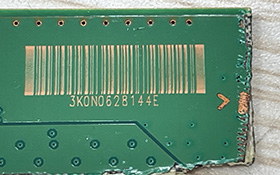 PCB板上蝕刻碼