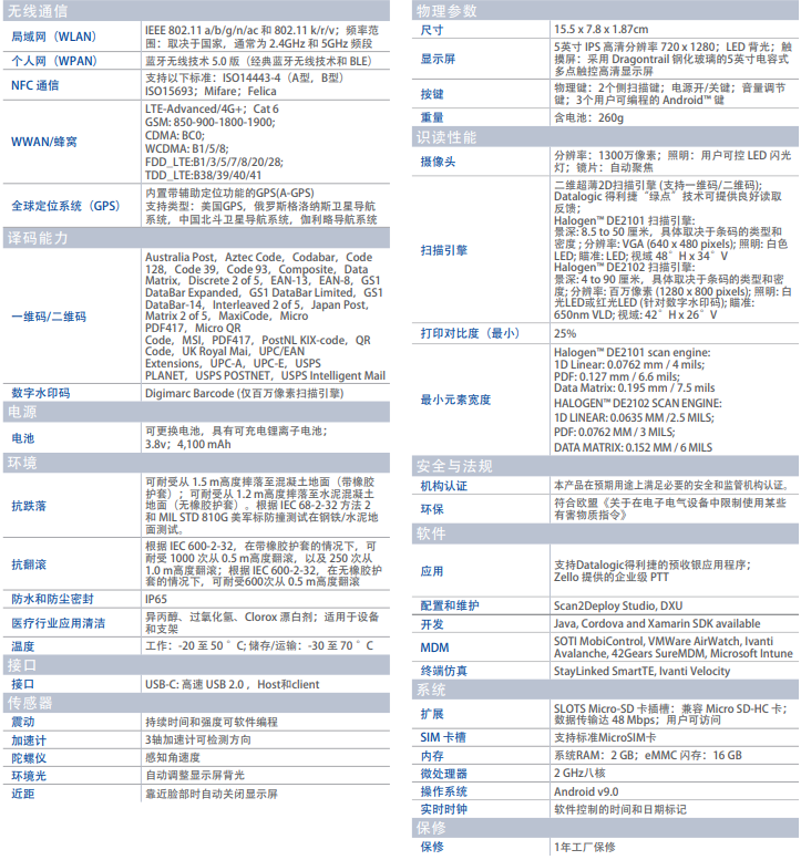 得利捷移動數據終端DM88