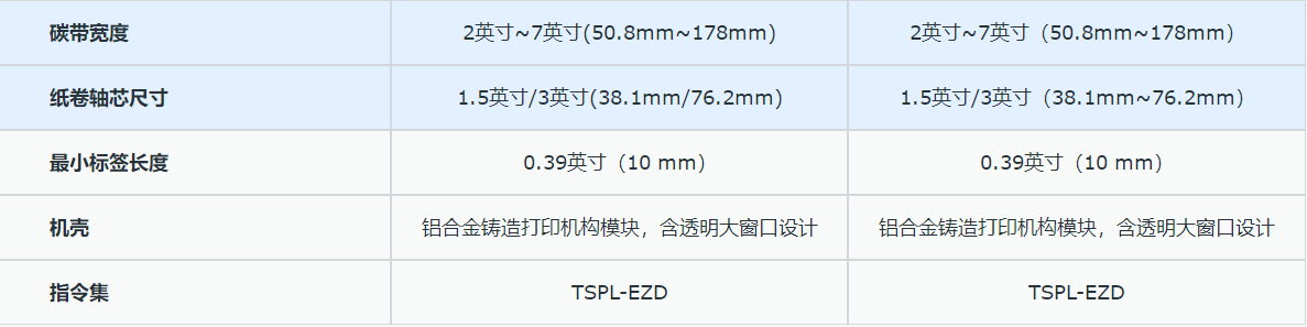 TSC MH261T/MH361T工業打印機6英寸